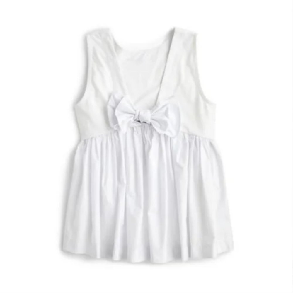 J.Crew sleeveless bow-back tank top